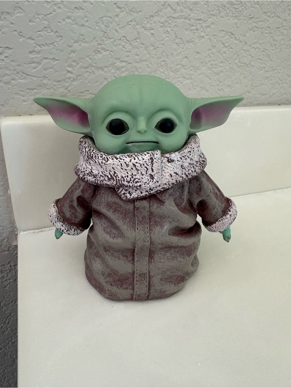Star Wars Grogu-Inspired figurine in Green and Brown